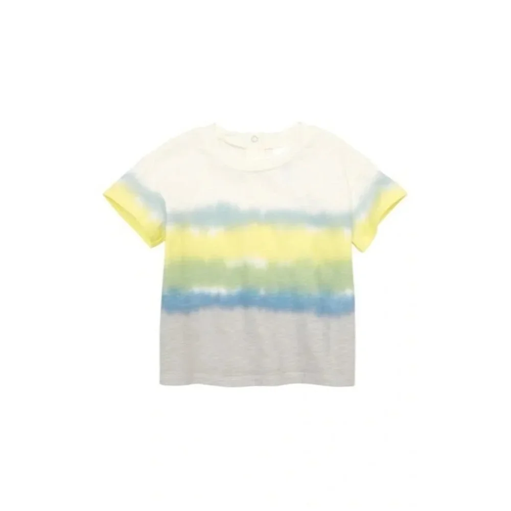 Open Edit Organic Cotton Tie Dye Drop Shoulder T-Shirt NEW WITH TAGS
